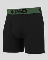 Solids - Black Green