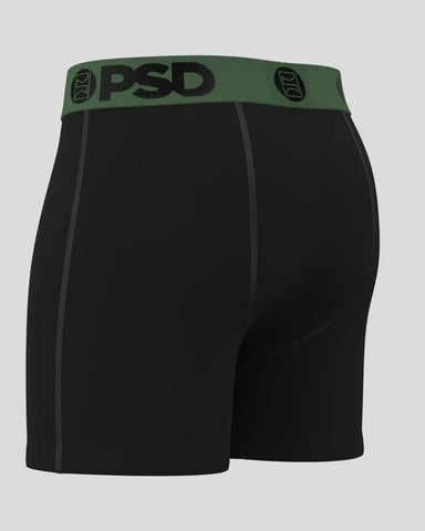 Solids - Black Green