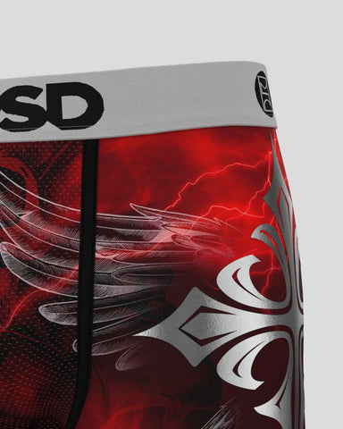 Silver Wing Red